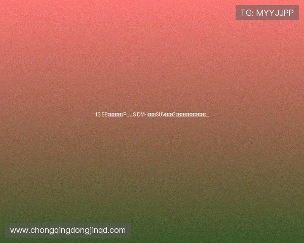 13.58万起，新款宋PLUS DM-i上市！SUV油耗才3开头，紧凑型又一王炸上线...